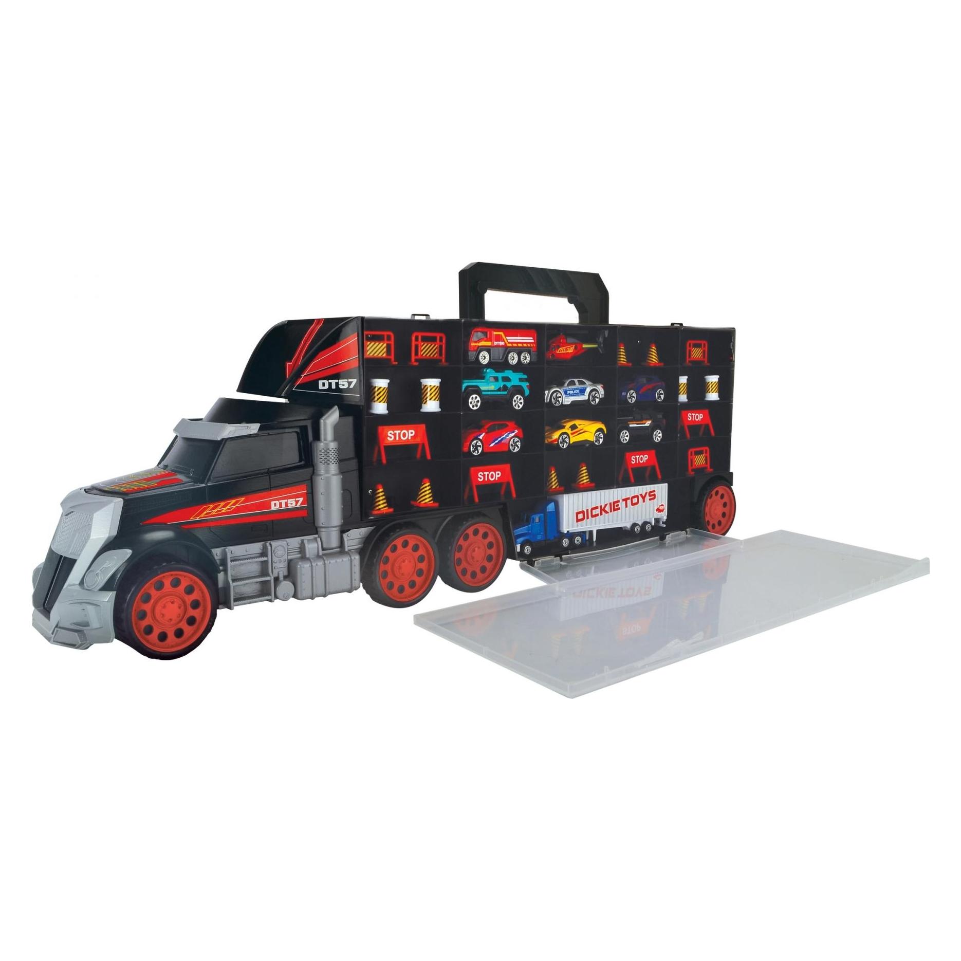 Dickie Truck/Aufbewahrungskoffer mit Autos (203749023)