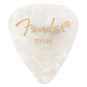Fender Picks 351 thin/white moto (12) (46535648)