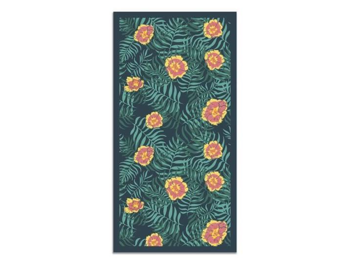 Tapis Vinyle Panorama Plantes 80x200 cm - Tapis pour Cuisine Bureau et Salon en PVC