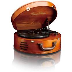 Lenco TT-34 USB-Plattenspieler Riemenantrieb Holz