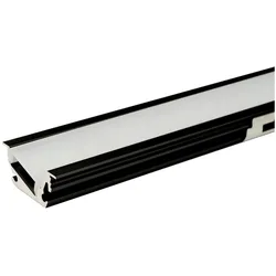 L&S, Profil + Stange, LED Einbauprofile Venice Mini ohne Lichtblende