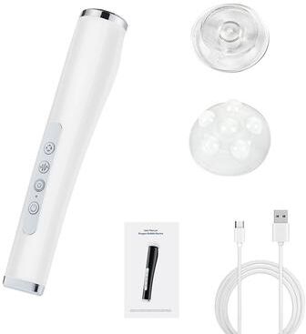 Uplifted Goods Portable Oxygen Bubble Facial Pen For Deep Cleansing And Skin Renewal white