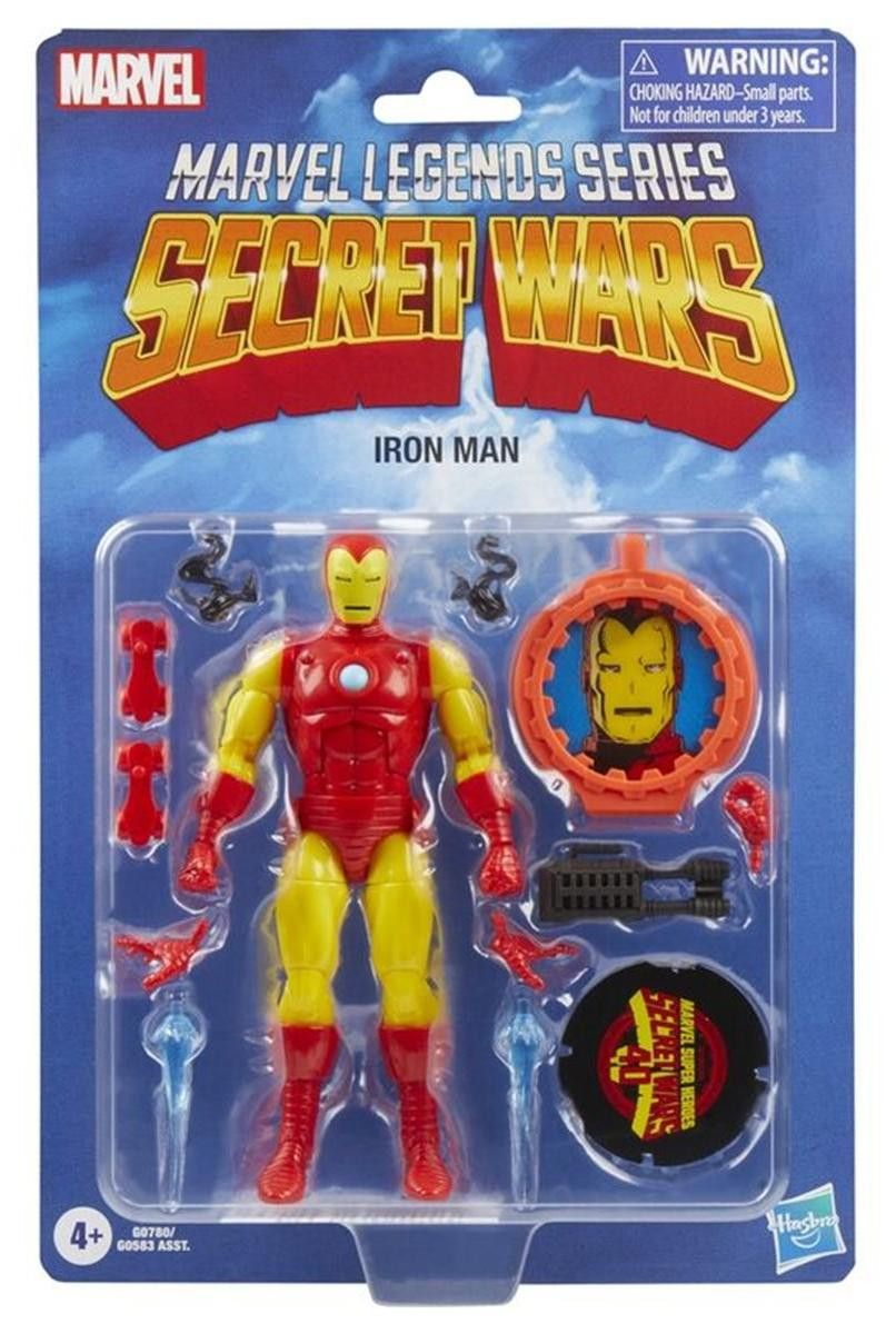 Hasbro Marvel Legends Serie Secret Wars Iron Man Actiefiguur Meerkleurig