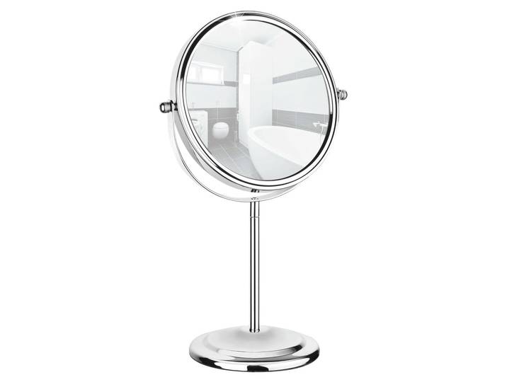 WENKO Stand Kosmetik Spiegel Schminken 7 Fach Vergrößerung Bad Gäste WC Make UP
