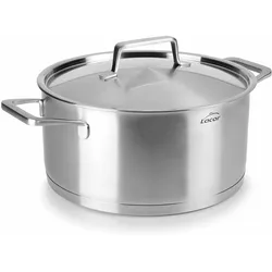 Lacor 45024, Pfanne + Kochtopf, Silber