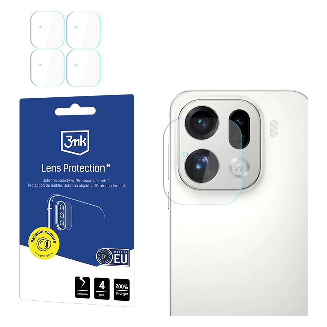 3MK - Lens Protection (4 pack) - Oppo Find X9 Pro - Clear (4 Stk., Oppo Find X9 Pro) (5903108723527)