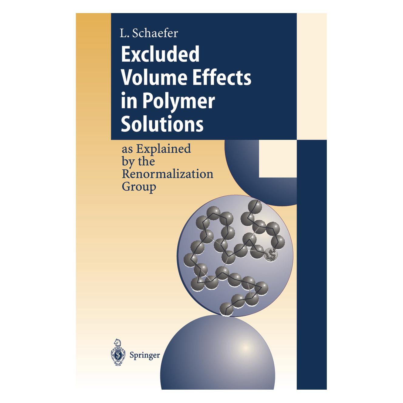 Springer Excluded Volume Effects in Polymer Solutions (Englisch, Softcover, Lothar Schäfer) (55507313)