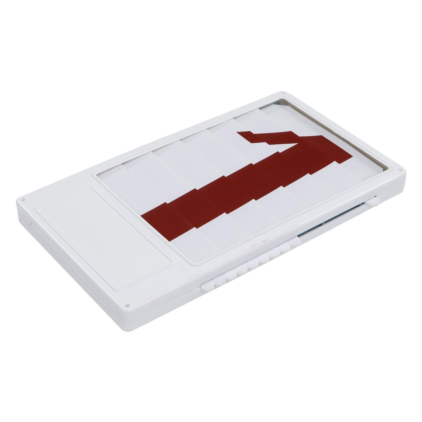 Kübler Sport Ziffernkassette für Anzeigetafeln, Rot (ZU-HA-TAK-ROT)