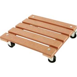 Siena Garden J41403 Transportroller WPC Traglast (max.): 60 kg 30 cm x 30 cm Anzahl Lenkrollen 4