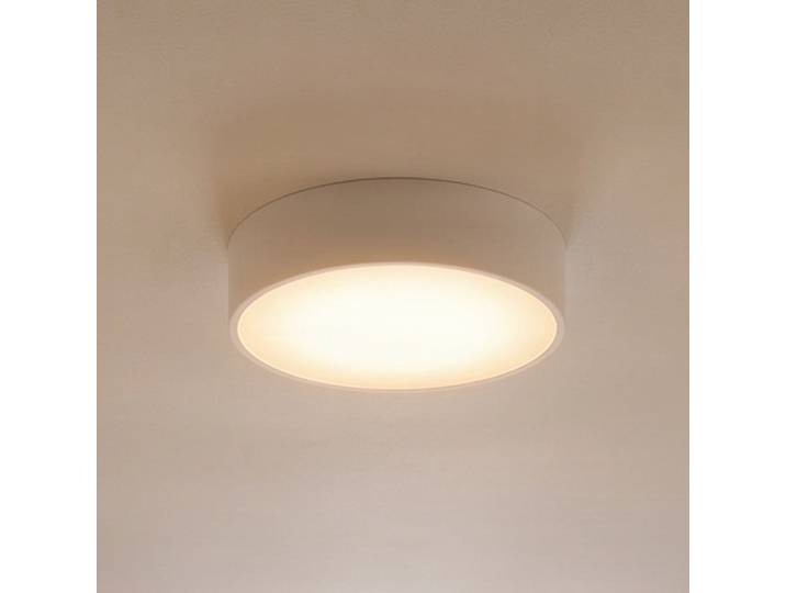 Plafonnier Cleo, Ø 30 cm, IP20, blanc, métal, E27 TEMAR LIGHTING - Salon / séjour - Moderne - Rond