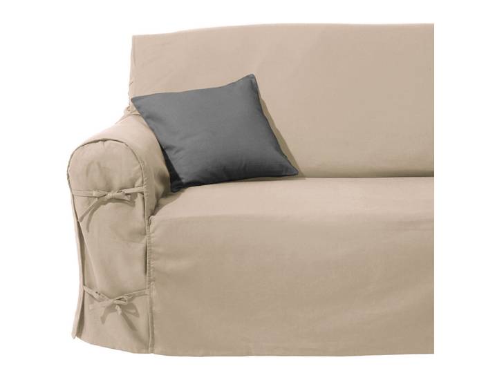 LA REDOUTE Housse de canapé SCENARIO 3 places Beige