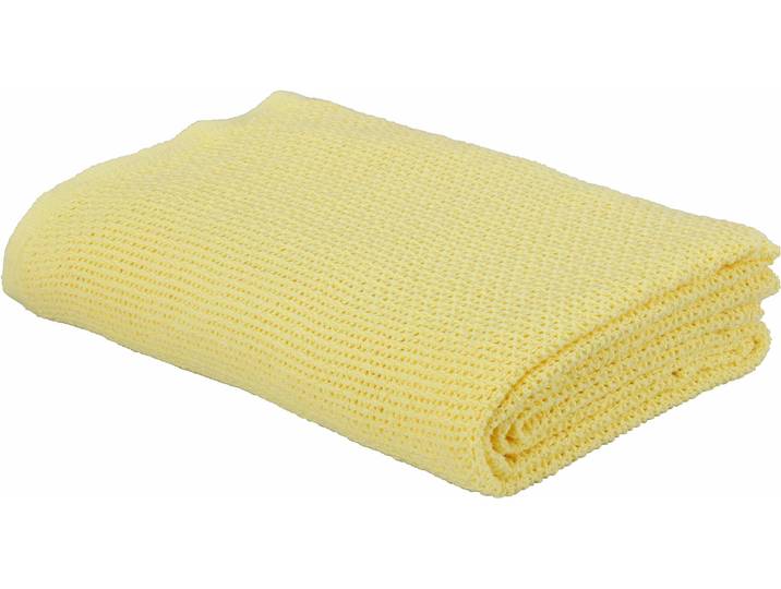 Tagesdecke ESKIMO Summer Dream Hellgelb, 220 x 240 cm , gelb, B:240cm L:220cm, Baumwolle, Tagesdecken, Tagesdecke