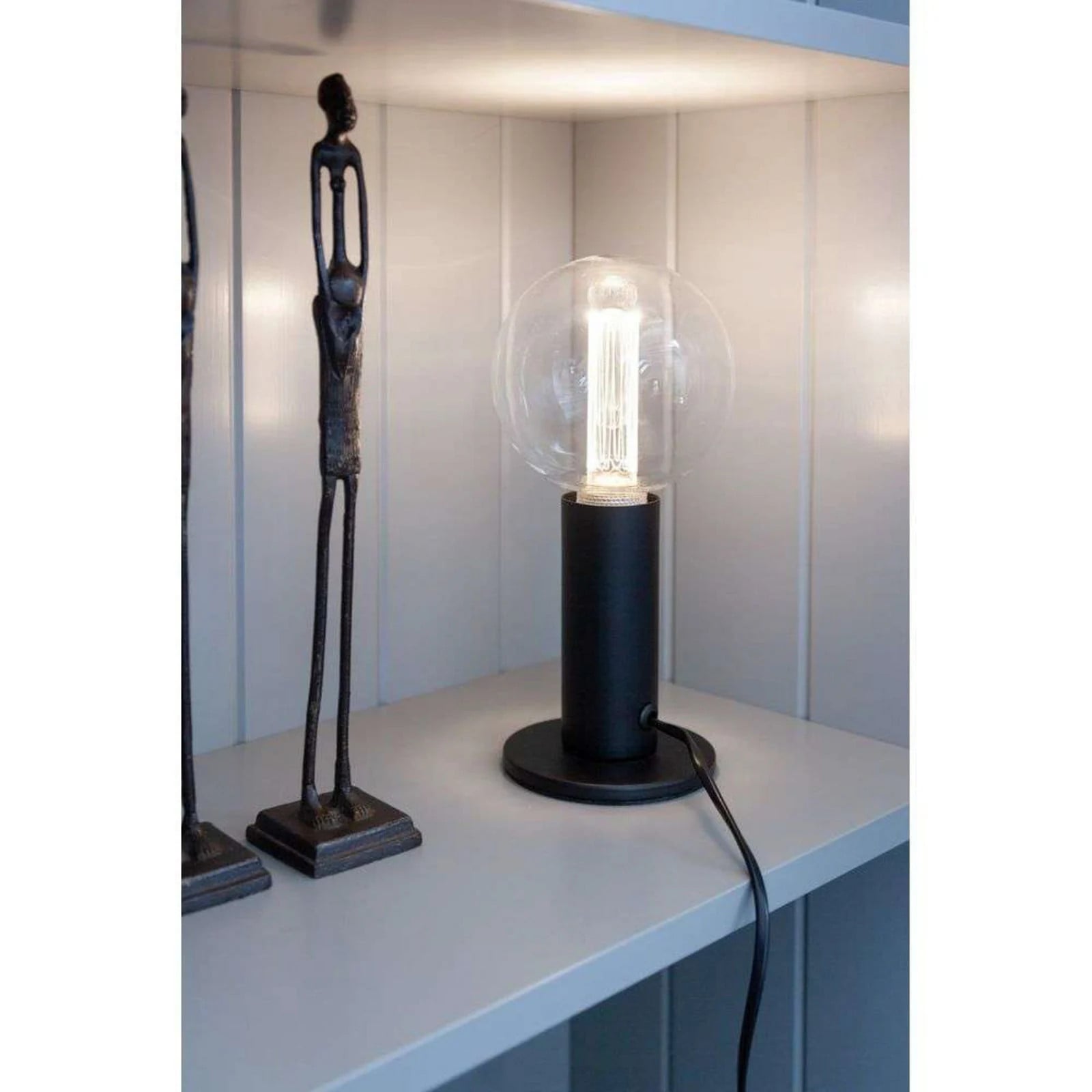 Halo Design Elegance Deco Taffellamp Antique - Metaal