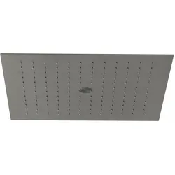 Kludi-ASANA Kopfbrause 440 x 440 mm, Gunmetal PVD, Regen- & Laminarstrahl, 15 l/min, G1/2 Anschluss, Deckeneinbau