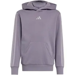 adidas Essentials 3-Streifen Hoodie Kinder KT3383 - slate/glory grey 152