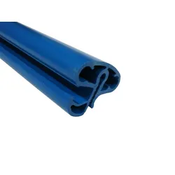Kombi Handlaufsatz blau, Handlauf für Achtformbecken  ,Größe: 855 x 500 cm