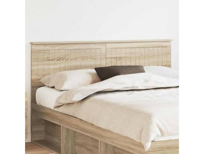 Modernes Bett Kopfteil aus Ingenieurholz, rechteckig, einfache Montage, Trockenreinigung