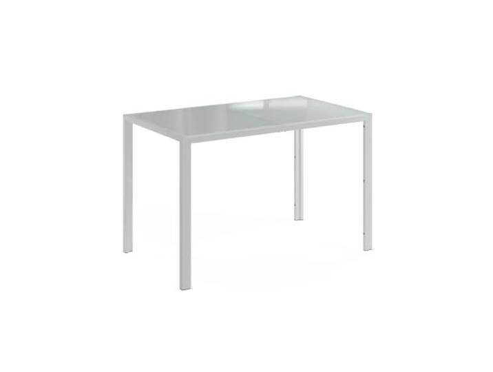 Vicco Esstisch Grand, Weiß/Weiß, 120 x 70 cm