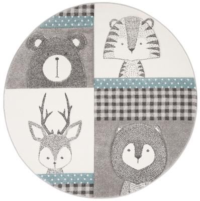 SAFAVIEH Carousel Kids Nevzeta Animal Rug