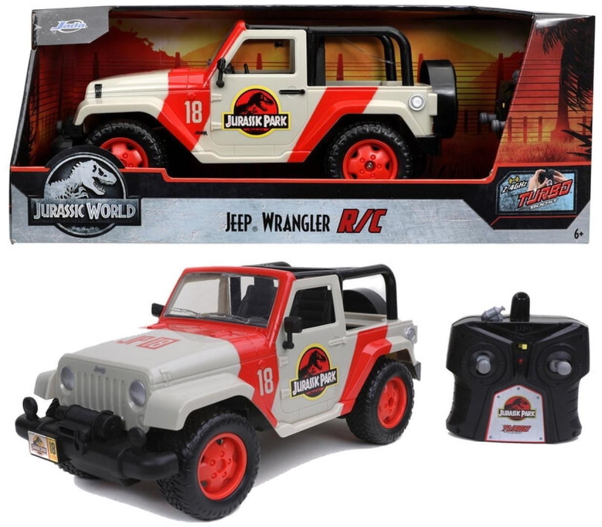 Jada Jurassic World RC Jeep Wrangler schaal 1:16