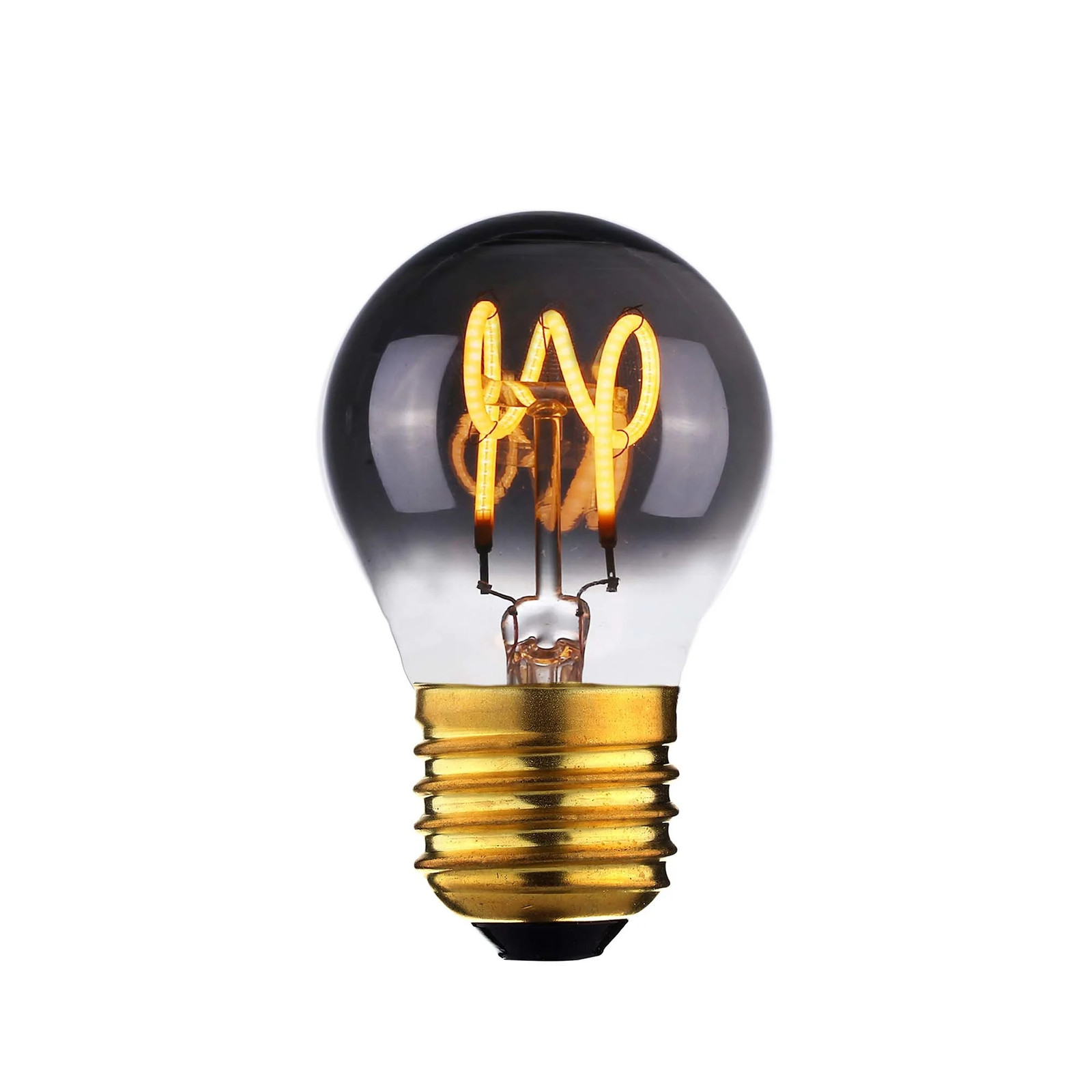 Highlight LED Lamp E27 Kogel 4W 60 LM 2200K Dimbaar Rook