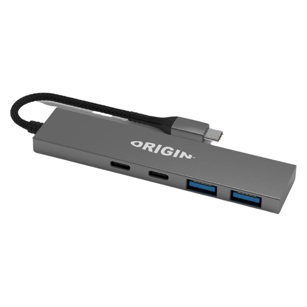 Origin Storage Origin 4 Ports - 2 USB3.2 & 2 Type C Gen1 Hub (USB-A, USB-C, 4 Ports) (OS-HUB-USB3/C)