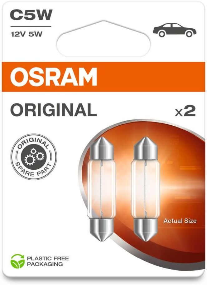 Ams-Osram Glühlampe, Innenraumleuchte OSRAM 6418-2BL