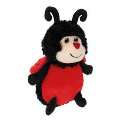 WIESENFREUNDE Kuscheltier Marienkäfer Glücksbringer mit Glitzeraugen / Herzchennase