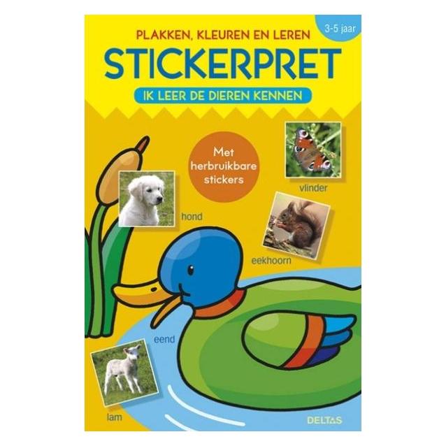 Deltas Stickerpret - Ik leer de dieren kennen (19796326)