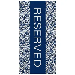 Egeria, Strandtuch, Strandtuch Reserved Reserviert (150 x 75 cm)
