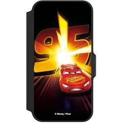 Nivocase Klapphülle für Apple iPhone 13 Mini Handyhülle aus Kunst Leder NIVOflip schwarz Cars Lightning (Apple iPhone 13 mini), Smartphone Hülle, Schwarz