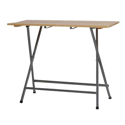 H. Gautzsch H.G. Stehtisch 140x70 cm Kiefernholz Gestell Stahl pulverbeschichtet
