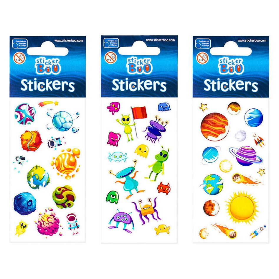 Sticker Boo Stickerblatt Platz (21207495)