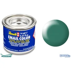 Revell Modellfarben Email Color Patinagrün seidenmatt 14ml RAL 6000 32365
