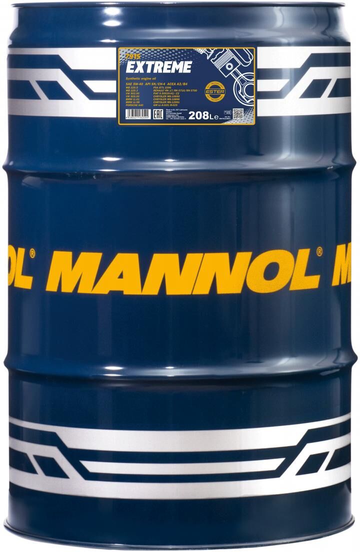Sct - Mannol Motoröl Mannol Extreme 5w-40 [208l] Mn7915dr 208l