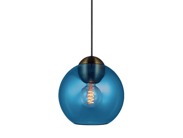 Design Pendellampe Bubbles Blau Halo Design
