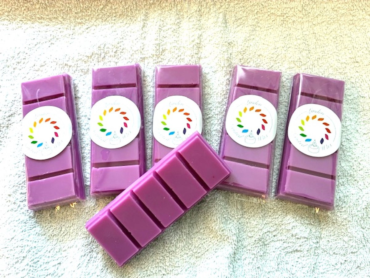 Spring Love Good Habits Waxmelts - Linden - Handgemaakt - 100% Sojawax - Paars