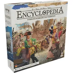 Asmodée Encyclopedia: Forschungsreise ins Tierreich, Brettspiel (DE-Ausgabe) (Deutsch, 1 - 4 Spieler)