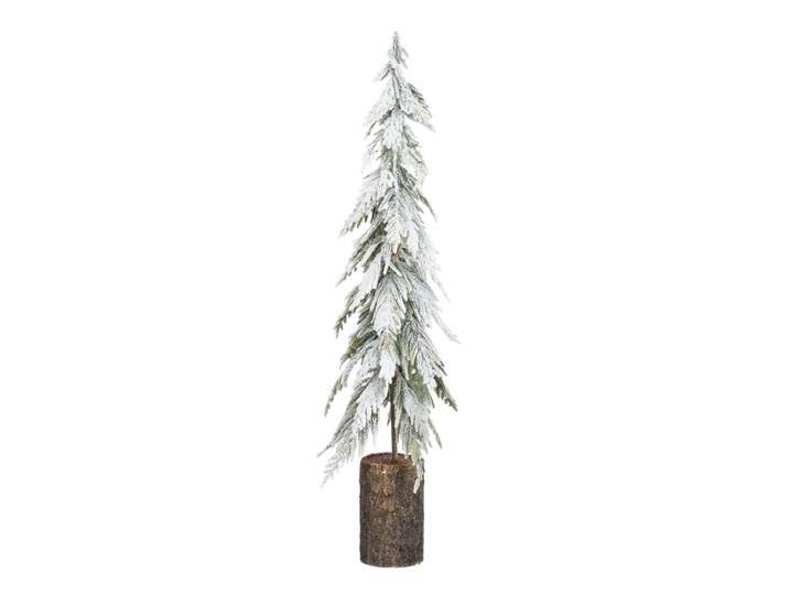 Sapin de noël décoratif vert plastique h95xl25xl25cm