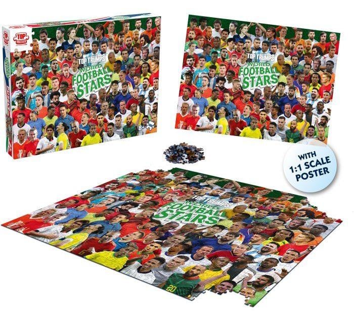 Winning Moves Puzzel Wereldvoetbalsterren 2026 - 1000 stukjes