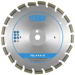 TYROLIT Fugenschnittblatt | Asphalt DxTxH 500x3,6x25,4 FSL-A, Form: C7SW, Art. 599004