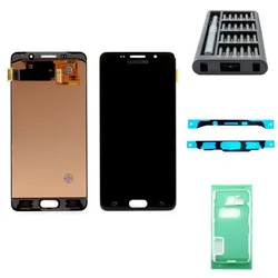 Kaputt.de Samsung Galaxy A5 (2016) Display schwarz - Premium-Set (Display, Samsung Galaxy A5 (2016)), Mobilgerät Ersatzteile, Schwarz