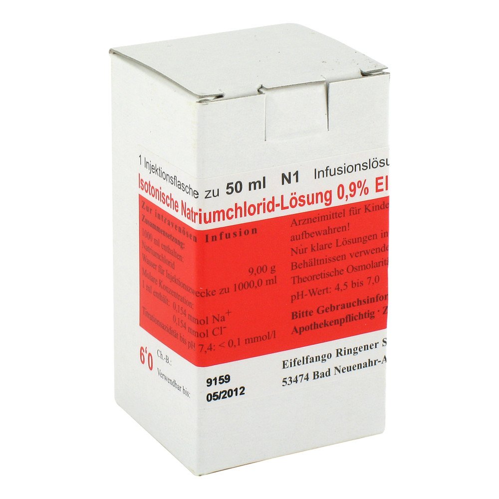EIFELFANGO GmbH & Co. KG Isotonische Nacl Lösung 0,9% Eifelfango 04032936