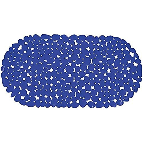 MSV Badmat blauw van PVC, Breedte: 99 cm, Diepte: 39 cm