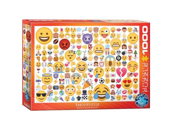 EmojiPuzzel - Wat is jouw stemming? Puzzel van 1000 stukjes