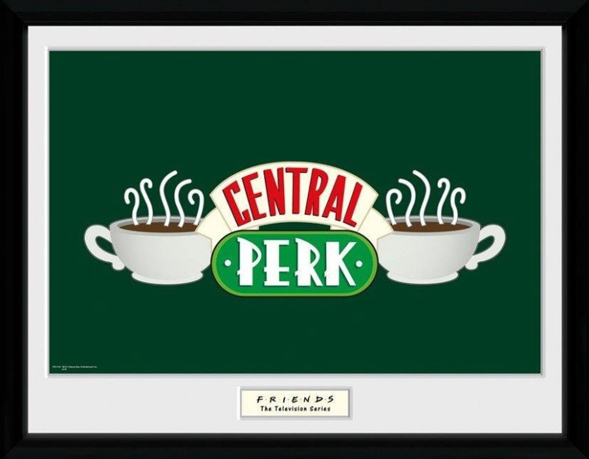 Poster Friends Central Perk Multicolor B: 40 cm, H: 30 cm