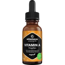 Vitamin A 500Ug Hochdosiert Tropfen Vegan 50 ML