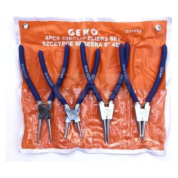 GEKO g01662 Sicherungsringzange 20,3 cm Mehrfarbig (200 mm) (01662)