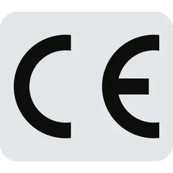 CE-Zeichen, Polyesterfolie, 48,2x38 mm, 15 Stück/Bogen