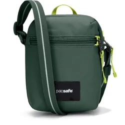 Pacsafe GO Micro Crossbody Umhängetasche (Volumen 1,5 Liter / Gewicht 0,15kg) - STK - spruce green